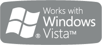 Works with Windows Vista(TM)